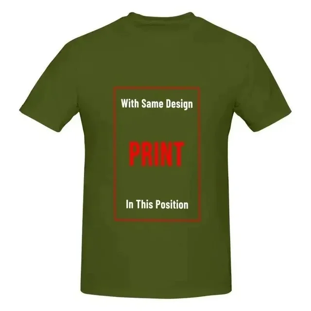 Women's Multi color T shirt With Seasonal Letters Armygreen - Shop at LoveMi
