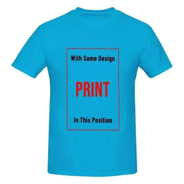Women's Multi color T shirt With Seasonal Letters Royalblue - Shop at LoveMi