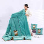 Auspicious Deer Fruit Green