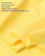 Bright Yellow Half Meter