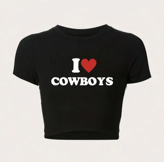 INS Personality Street Letter Print Short Midriff baring Short sleeved T shirt Ins07 - Shop at LoveMi