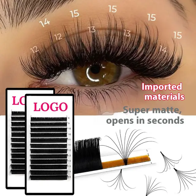 Grafting 003 Upgrade Super Matte Curling Thick Non adhesive False Eyelashes Mixed 18To25 - Shop at LoveMi