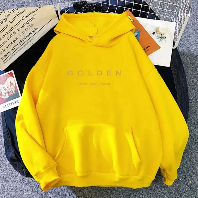 Golden Pattern Printed Sweater Spring And Autumn Leisure 7Color - Shop at LoveMi