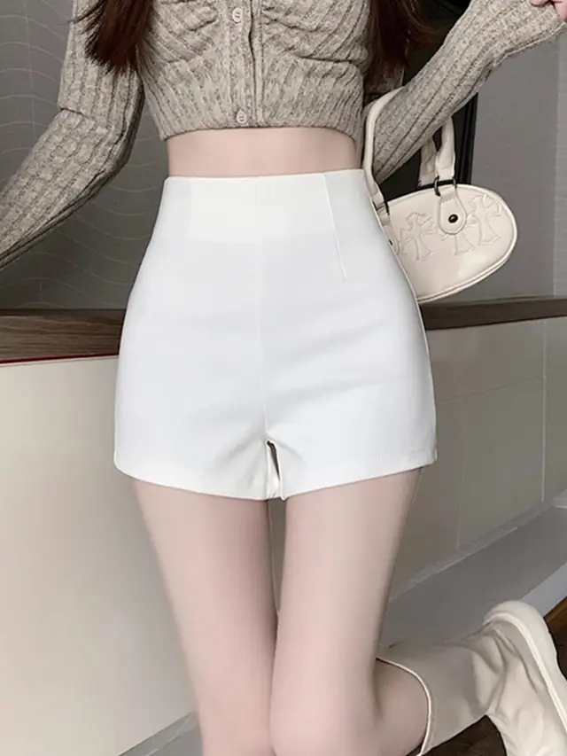Fashion Women's High Waist Tight Stretch Leggings White - Shop at LoveMi