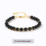 7A Natural Black Agate