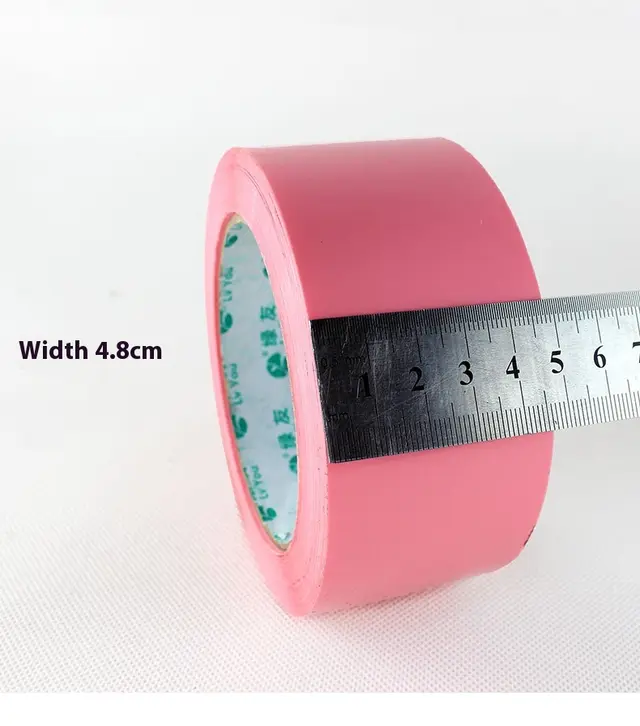 Tape Color Transparent Tape Pink 4.8Cm Wide 30 M - Shop at LoveMi