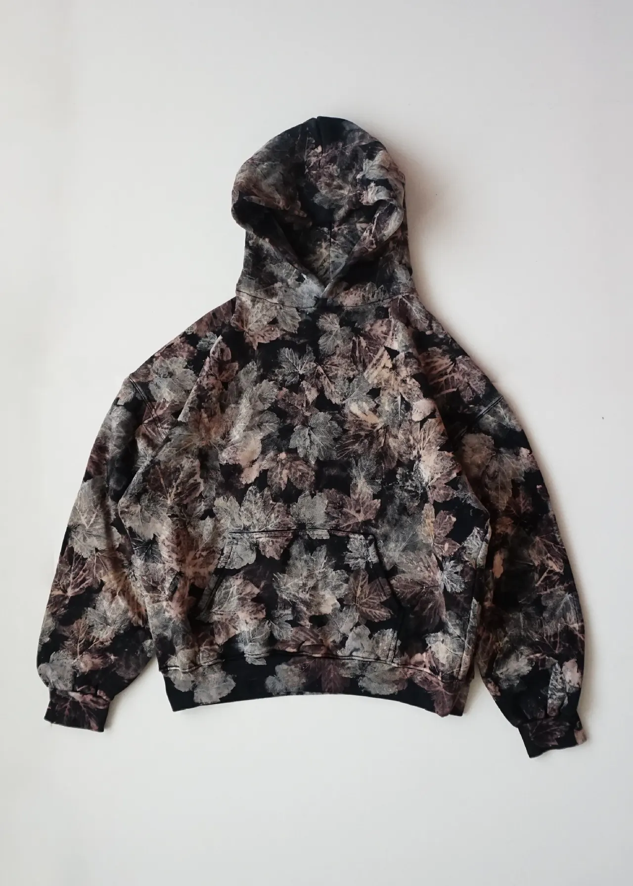 Street Retro Hip Hop Loose Hooded Sweater - Color