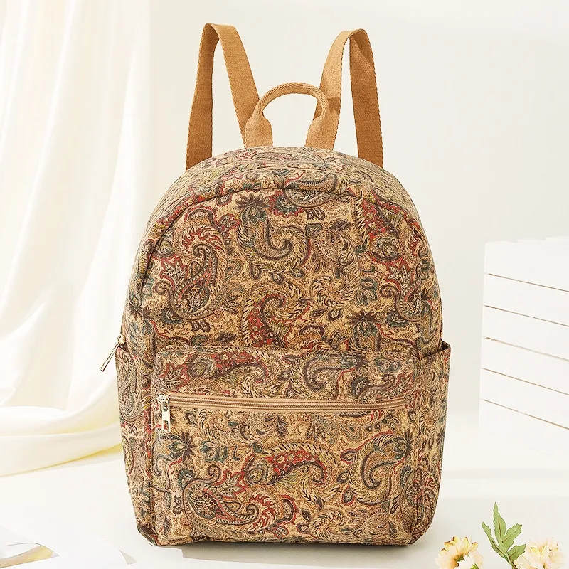 Retro Large Capacity Lightweight Men's And Women's Backpack Dragon Pattern Paisley - Shop at LoveMi