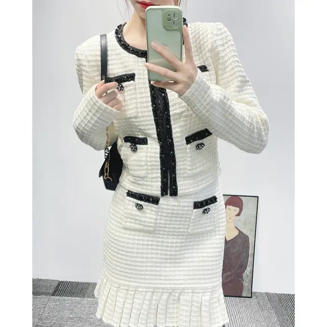 Winter New Women's Clothing Two piece Skirt Top Knitted Set - Shop at LoveMi