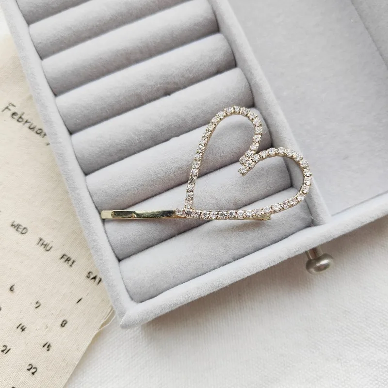 South Korea Rhinestone Butterfly Barrettes Temperament Fringe Bobby Pin Love - Shop at LoveMi
