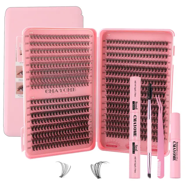 Thick Single Cluster Individual False Eyelash 30 D40D Eyelash Book Diyjms233Suit - Shop at LoveMi