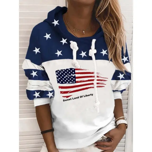Digital Printed Hoodie Female Slim Fit Fdc634 2 - Shop at LoveMi