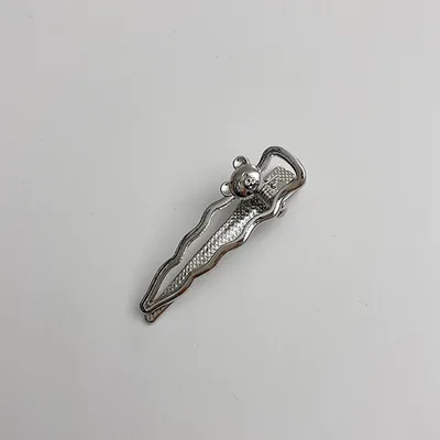 Metal Cold Barrettes Korean Style Piggy Side Clip Alloy Five pointed Star Wave Pig Barrettes Silver - Shop at LoveMi