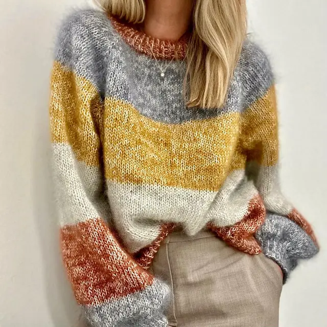 Women's Printed Long Sweater Loose Casual Jacket Rs557 - Shop at LoveMi