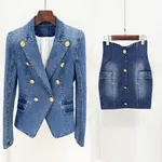 Suit Jacket Skirt