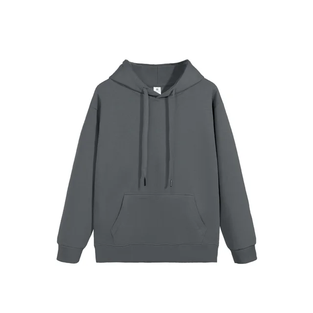 Women's Solid Color Hooded Double sided Sweater Dark Gray - Shop at LoveMi