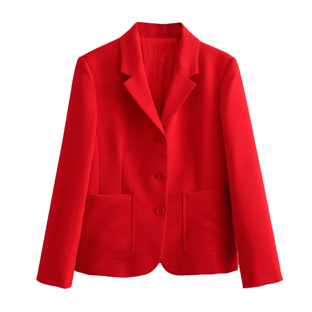 Spring New European And American Style Slim Suit Jacket Skirt Pleated Skirt Outfit Top - Shop at LoveMi