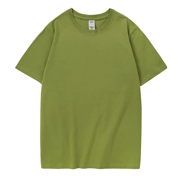 Loose Short Sleeve Men's And Women's Tops Mustard Green - Shop at LoveMi