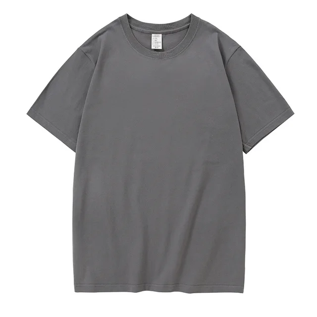 Loose Short Sleeve Men's And Women's Tops Smoky Gray - Shop at LoveMi