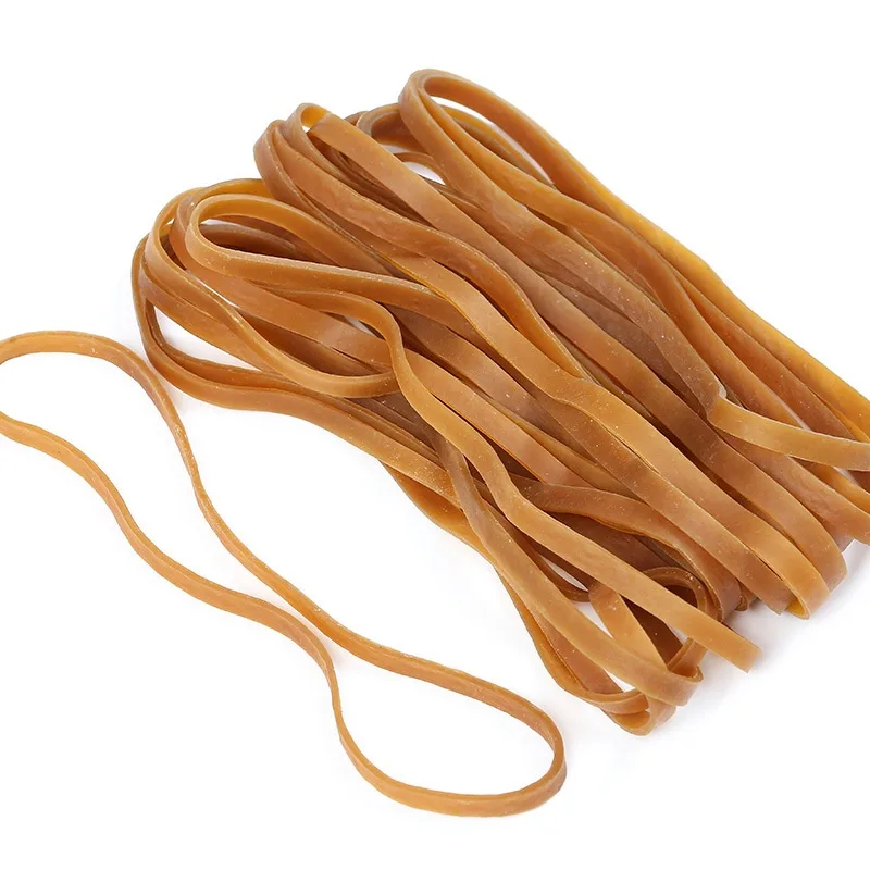 Rubber Band High Elasticity Durable Widened Thick High Temperature Resistant Industrial Rubber Ring Elastic Band Rubber Band - 127X4Mm