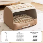 Houndstooth Brown