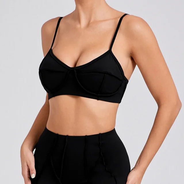 Women's Slim fit Sports Vest Top Black - Shop at LoveMi