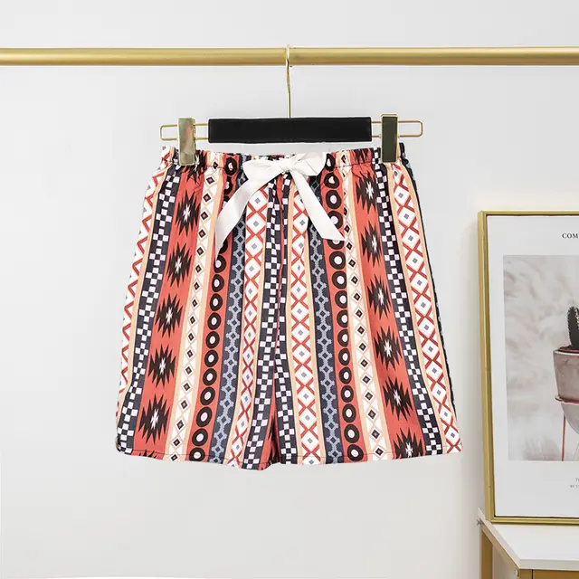 Women's Cotton Silk Pajama Pants Summer Thin Shorts Loose Casual 16Style - Shop at LoveMi
