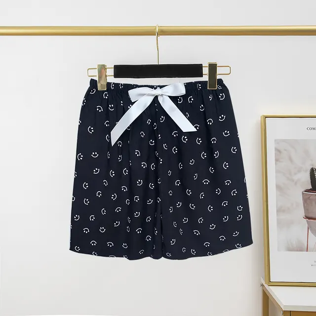 Women's Cotton Silk Pajama Pants Summer Thin Shorts Loose Casual 7Style - Shop at LoveMi
