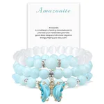 Blue Chalcedony Butterfly