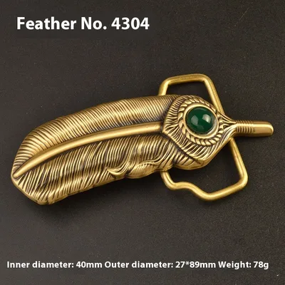 Pure Brass Belt Buckle Outer Wear Smooth Buckle Plate Pant Belt Buckle Accessories Female Belt Buckle Brass Belt Buckle No 4304 - Shop at LoveMi