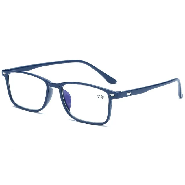 New Anti blue Light Reading Glasses Fashion And Ultra Light Radiation Protection Blue - Shop at LoveMi