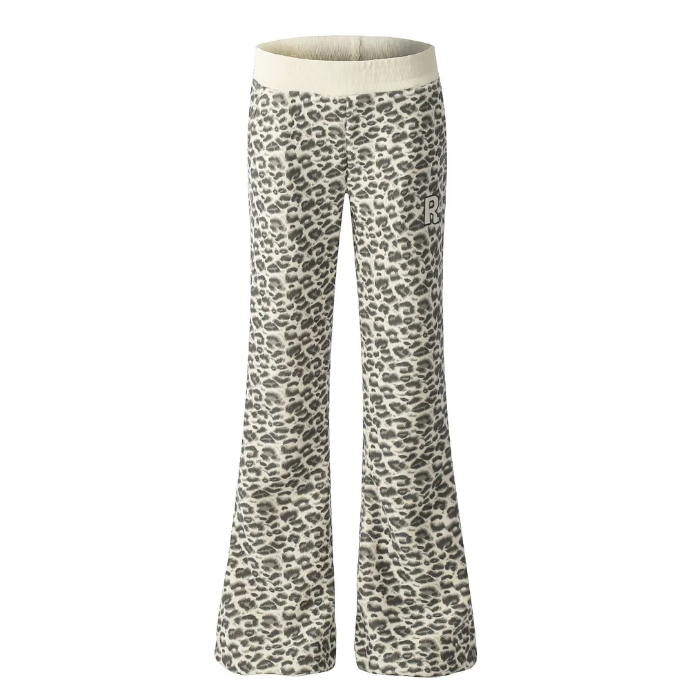 Women's Elegant Woolen Cotton Wide leg Mid waist Casual Pants Apricot - Shop at LoveMi
