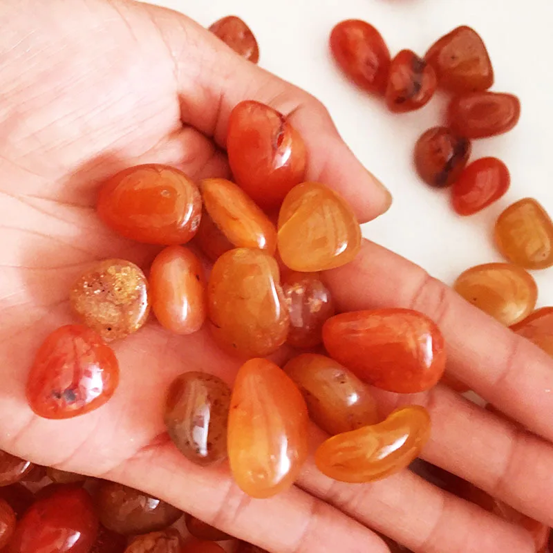 Carnelian Rough Stone Crystal Ornaments Mineral Specimen Rough Stone 15X20Mm500G - Shop at LoveMi