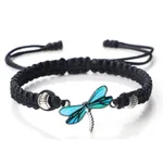 Black Line Blue Dragonfly