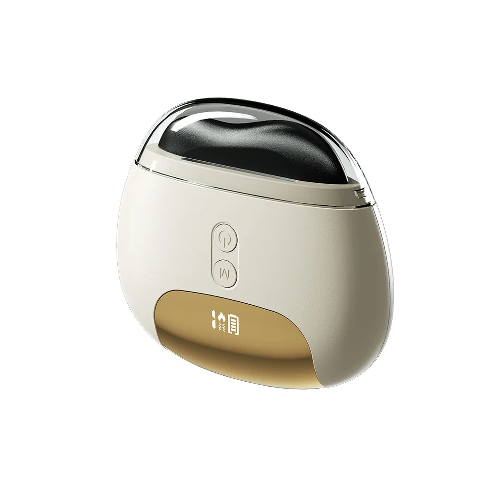 Bianshi Facial Lifting And Unblocking Fascia Shaving Device - Beige