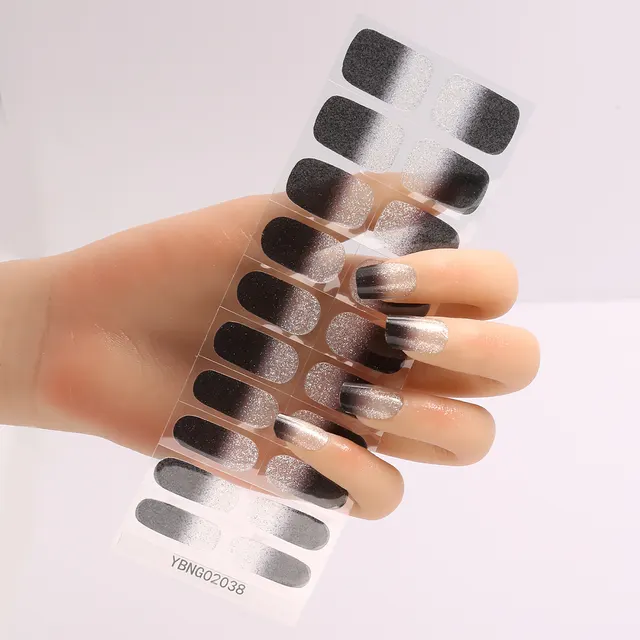 Nail Stickers Semi cured Heating Lamp Nail Sticker Ybng02038 - Shop at LoveMi
