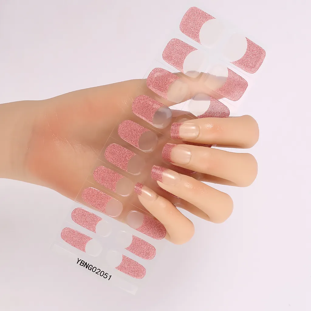 Nail Stickers Semi-cured Heating Lamp Nail Sticker - Ybng02051