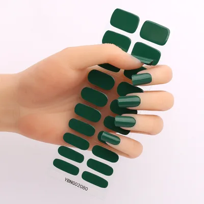 Nail Stickers Semi cured Heating Lamp Nail Sticker Ybng02080 - Shop at LoveMi