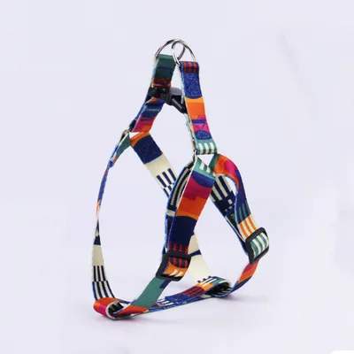 Hand Holding Rope Outing Dog Leash Dog Collar Three piece Set Purple Yellow Blue Single Che - Shop at LoveMi
