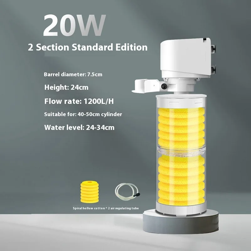 Fish Tank Built in Filter Suction Wall mounted Urinal Wp 3300A 20W - Shop at LoveMi