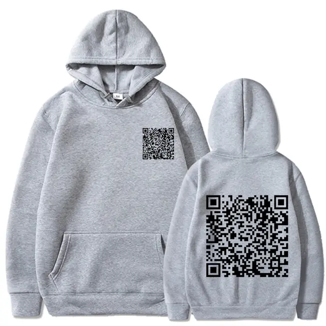 Joke Funny Winter Thick Sweatshirt Light Gray 311 - Shop at LoveMi