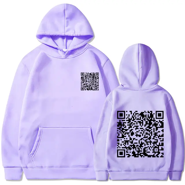 Joke Funny Winter Thick Sweatshirt Light Purple - Shop at LoveMi