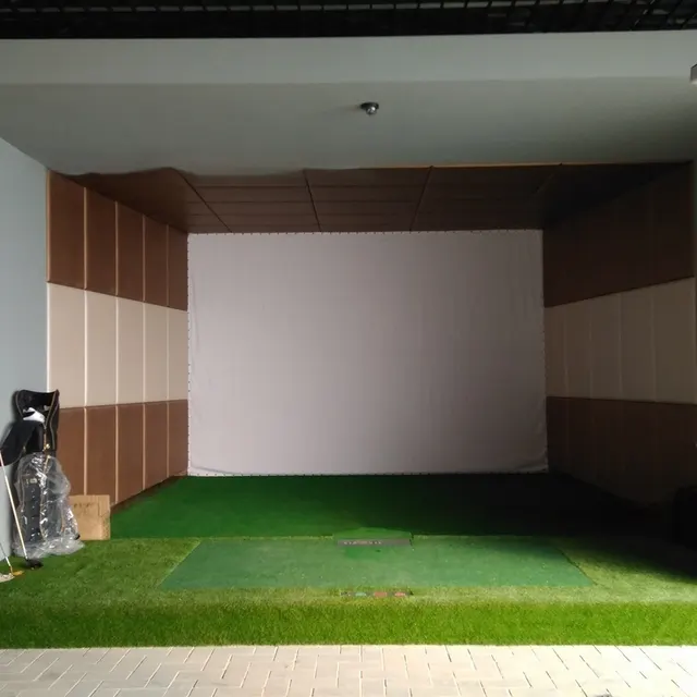 Golf Bullseye Cloth Size Adjustable Thickening Simulator Fire Silencer Curtain Silencer 3X3 M - Shop at LoveMi