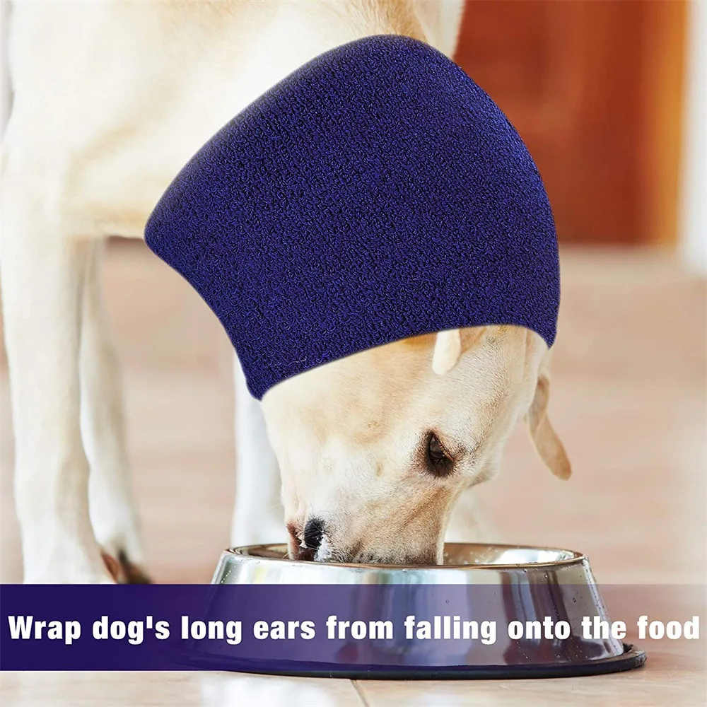 New Pet Thickened Beauty Earmuffs Warm Pet Ears - Blue - View 1