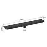 10X60Cm Black