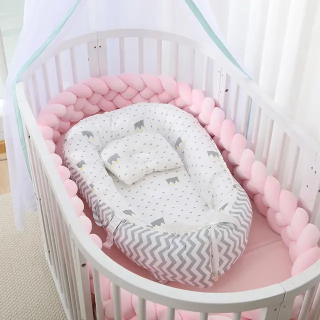 Foldable Removable And Washable Portable Anti pressure Baby Bed In Bed Bionic Off 12Color - Shop at LoveMi