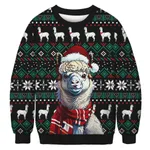 Printed Crew Neck Sweatshirt Autumn And Winter Long Sleeve Loose Women - Wmsdyw072