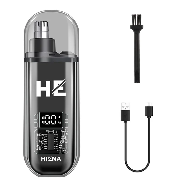 Electric Nose Hair Trimmer Easy To Carry Black - Shop at LoveMi