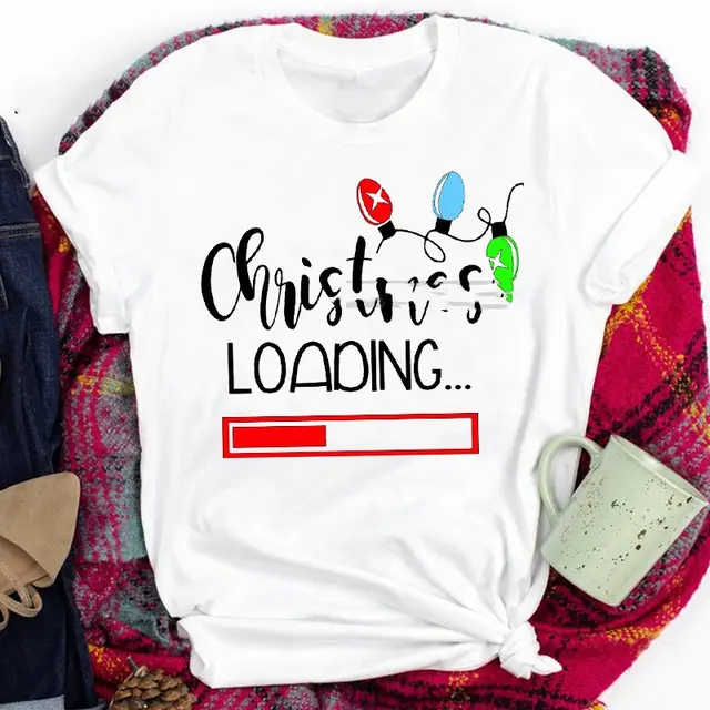 European And American Christmas T shirt Parent child Outfit C20 - Shop at LoveMi