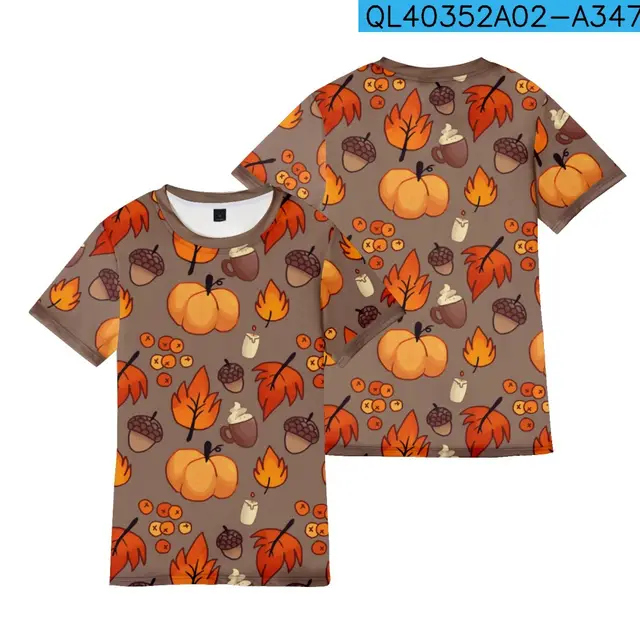 Women's Creative Striped Printed Round Neck T shirt 5 Pattern A347 - Shop at LoveMi